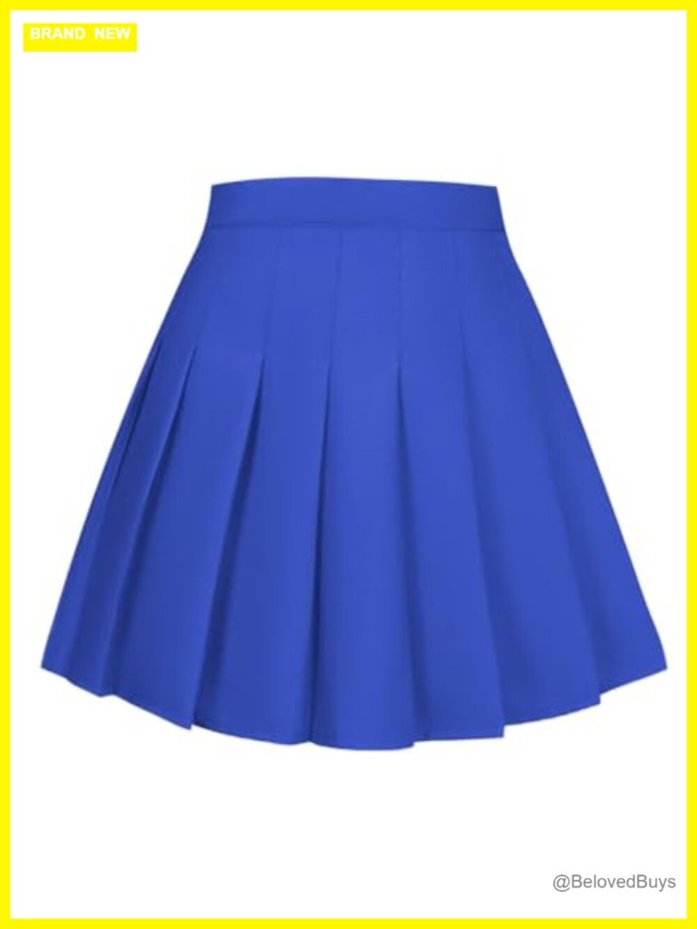 Pleated Skort High-Waisted A-Line Mini Skirt Uniform